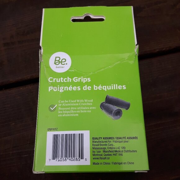 Rubber Crutch Grips NIB - Picture 2 of 2